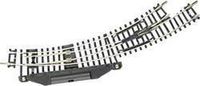 Fleischmann N Fleischmann rails (zonder ballastbed) 22273 Gebogen wissel, Elektrisch, Links 42 ° 194.6 mm, 228.2 mm 1 stuk(s)