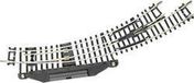 Fleischmann N Fleischmann rails (zonder ballastbed) 22273 Gebogen wissel, Elektrisch, Links 42 ° 194.6 mm, 228.2 mm 1 stuk(s)
