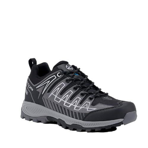 Trezeta Thunder WP Trailschoenen voor heren, Zwart Grijs