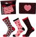 Apollo Valentijn Cadeau Sokken Giftbox Cupid Hearts Dames met gratis wenskaart