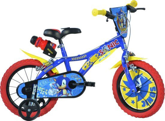 Dino Sonic Kinderfiets 14 Inch Jongensfiets Blauw