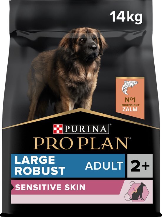 PRO PLAN Large Robust Adult Sensitive Skin - Zalm - Hondenvoer - 14 kg