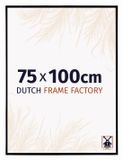 Dutch Frame Factory Fotolijst 75x100 cm - Kunststof - Zwart Mat