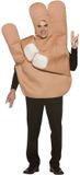 Leg Avenue EU (097) Hand Kostuum Beige/Lichte Huidskleur One Size Unisex Volwassenen