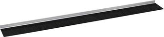 vidaXL Zelfklevende Deurborstels 100 cm Aluminium Legering Zilver