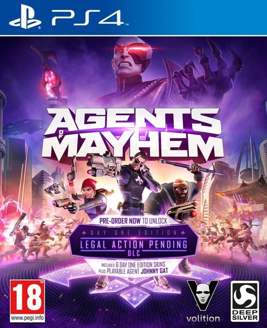 Koch Media Agents of Mayhem - PS4 - Actie & Avontuur - 16+