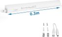 Aigostar T5 LED Batten 30 cm Koppelbaar 3000K 4 Watt
