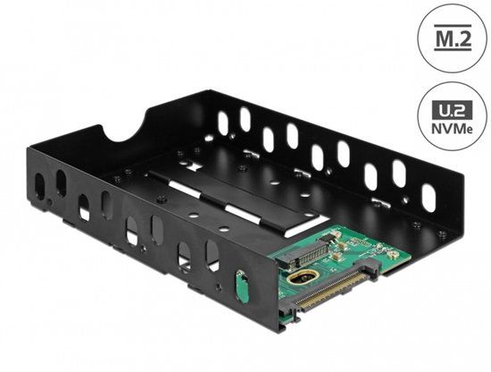 Delock Converter U.2 SFF-8639 to M.2 NVMe Key M with 3.5″ frame