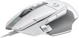 Logitech Gamingmuis G502 X LIGHTFORCE met kabel, wit