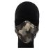 MATT Geometric Camo Black Gezichtsmasker