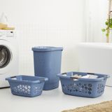 Rotho Wasmand 25L Rechthoekig Kunststof Blauw