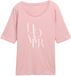 Tom Tailor - T-shirt met print - Maat S - Morning Pink