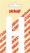 Pickup Plakletter Nobel 90 mm wit H