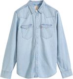 Levis Barstow Western Standard Soluc Overhemd - Blauw - Maat L