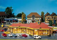 Faller Edeka-Supermarkt Friedrichsen Schaal H0