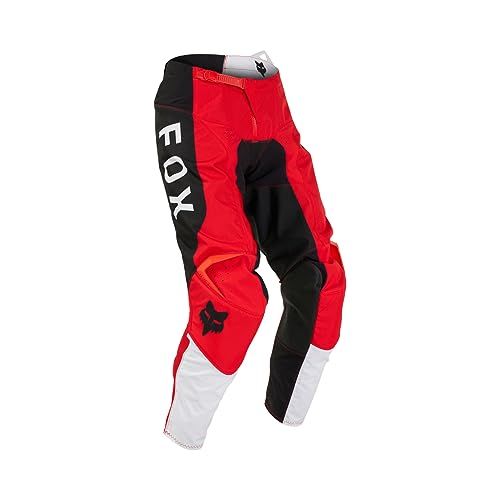 Fox 180 Nitro - Crossbroek - Heren - Maat 34 - Rood/Fluorescerend