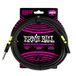 Ernie Ball Hoofdtelefoon Verlengkabel, 1/4 tot 3.5mm 20ft - Zwart