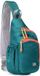 Unyqoos® Sac bandoulière imperméable en nylon Sac de poitrine pour hommes et femmes pour le sport en extérieur