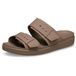 Crocs Dames Brooklyn gesp lage wig sandaal, latte, 4 UK, Latte, 36/37 EU