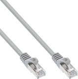 InLine 2x RJ45 stekker gegoten S-FTP kabel, Cat. 5e, AWG26 gevlochten en folie afscherming kabellengte op stekker 1:1 verbinding EIA/TIA 568B Blisterzakje met EAN code