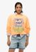 Superdry Psych Surf Loose sweatshirt met ronde hals Dames Pop Orange