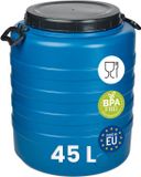 Garronda 45L Vat met wijde hals - Blauw