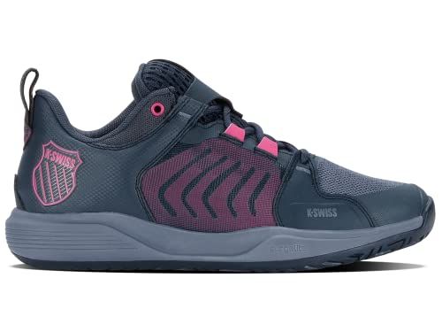 K-Swiss Ultrashot Team Women's Tennis Shoes - Orion Blue / Infinity / Carmine Rose
