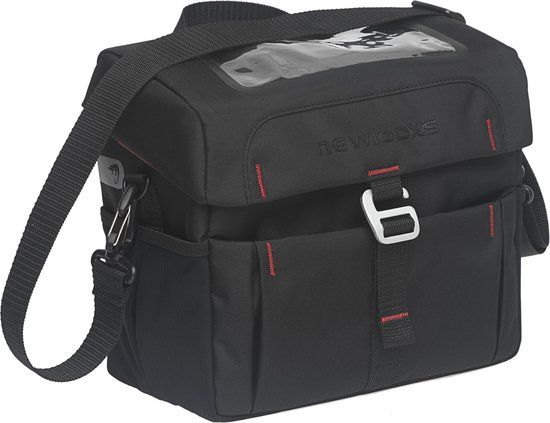 New Looxs Vigo Stuurtas - 8L - Zwart - KLICKfix - Waterdicht