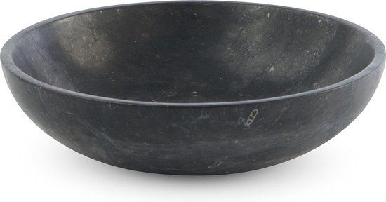 Aquanova Hammam Schaal - 25cm - Marmer - Antraciet