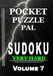 Sudoku Puzzle Book for Adults Pocket Size: Pocket Puzzle Pal, Volume 7, Very Hard, Puzzles with Solutions, Large 9x9 Puzzle Grids, Adults, Seniors, Teens, Math Games, Mental Stimulation