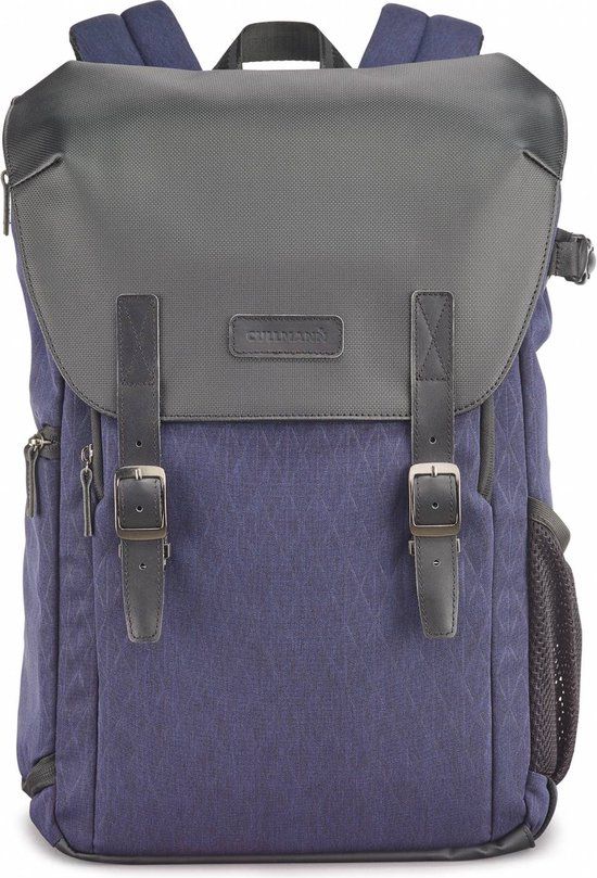 Cullmann Bristol DayPack 600+ - Donkerblauw - Cameratas - Rugtas - 15 inch laptopvak