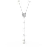 Swarovski Ariana Grande x Swarovski 5720855 - Capsule Y-collier - Zilverkleur - Ketting