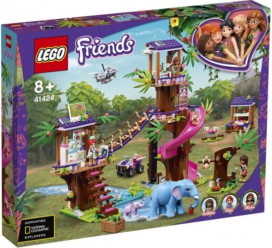 lego Friends Jungle reddingsbasis 41424