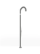 Arkema - Douche extérieure FUNNY YIN T105 - eau froide et chaude - Gris argenté