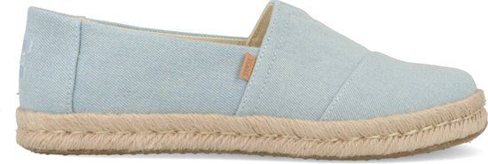 TOMS Alpargata Rope 2.0 Espadrille - Blauw Denim - Dames - Maat 40