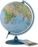 Tecnodidattica Safari EU LED Wereldbol met verlichting Ø25cm Blauw