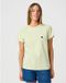 Wrangler 112362577 Regular Fit T-shirt Met Korte Mouwen Geel L Vrouw