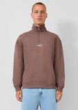 Q/S designed by - Heren sweater - Maat L - Mannen - Bruin - katoen