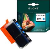 Evoke Canon 526C cyaan printerinktcartridge