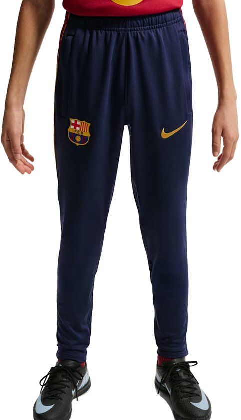 Nike FC Barcelona Strike Kinder Trainingsbroek Blauw Maat 137/147