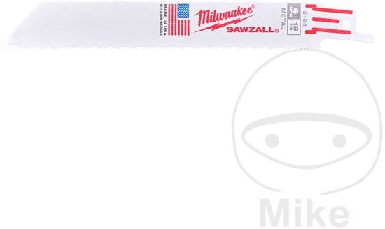 Milwaukee Sabelzaagblad 150X1.4 mm voor Metaal 1.5-4 mm VE5
