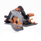 Evolution R185CCSX-Li Draadloze Cirkelzaag op Rail 18V Li-Ion, Borstelloos, Inclusief TCT Multimateriaal Zaagblad, Zaagt Hout, Metaal, Kunststof, 185 mm