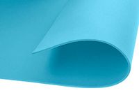 EVA-rubber, hemelsblauw, zelfklevend, 20 x 30 cm x 2 mm, 20 stuks