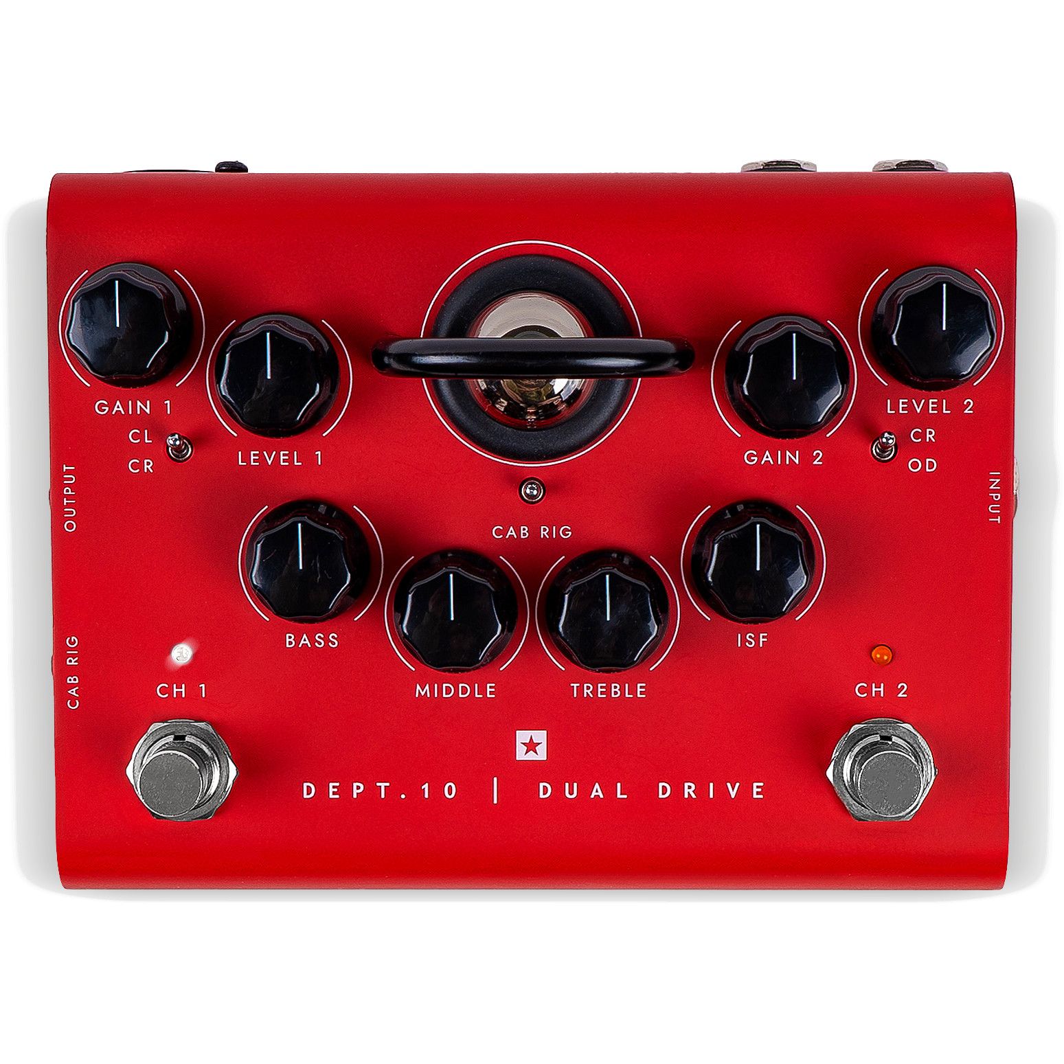 Blackstar DEPT.10 Dual Drive Valve Overdrive / Preamp Effectpedaal