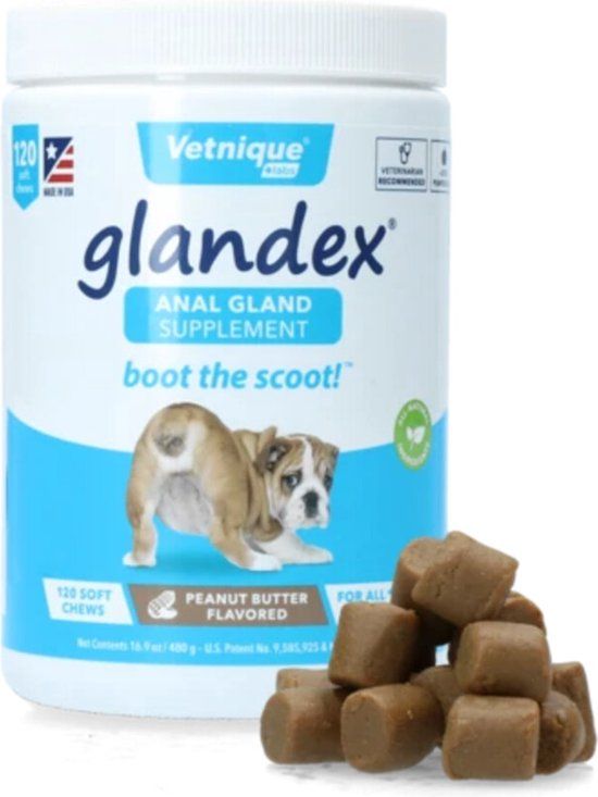 Glandex Soft Chews 120 stuks - Hond