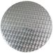 PME 4in Round Cake Card (10.16 cm) Silver