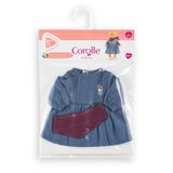 Corolle Poppenkostuum Blauw Katoen 1,5 jaar