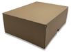 25 cartons d'expédition, format A4, avec couvercle, brun, en carton, 6 kg