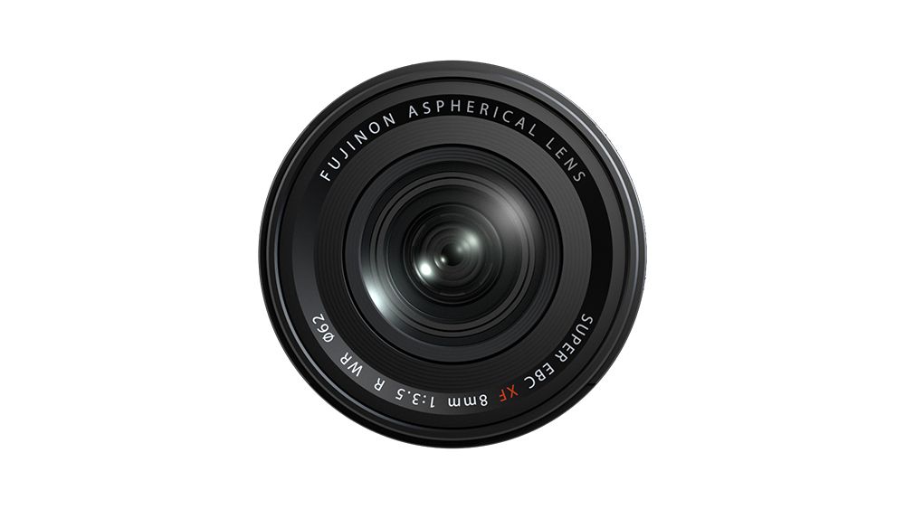 Fujifilm XF 8mm f/3.5 R WR Lens - Black