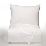 Bianca Plain Dyed Percal White